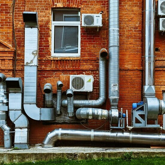 Ventilatiekanaal vegen