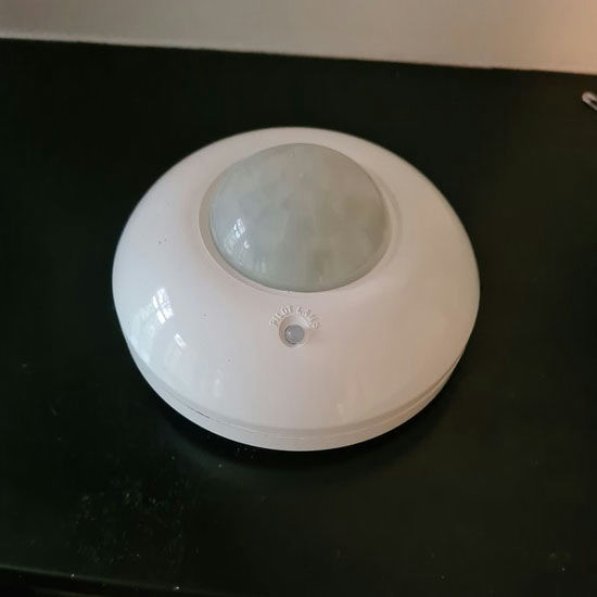 Lichtsensor plaatsen
