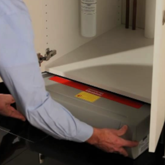 Plintboiler plaatsen
