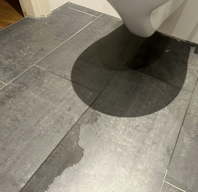 Lekkende WC 