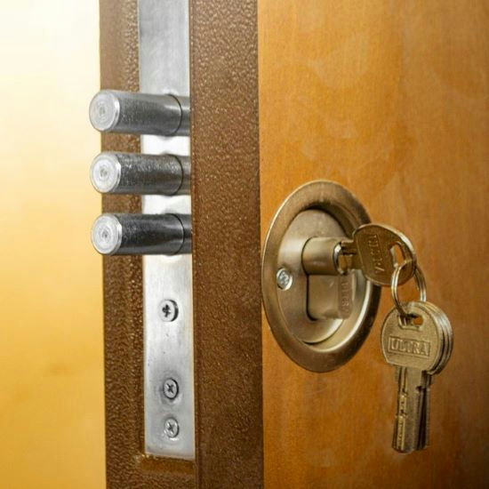 Install three-point lock