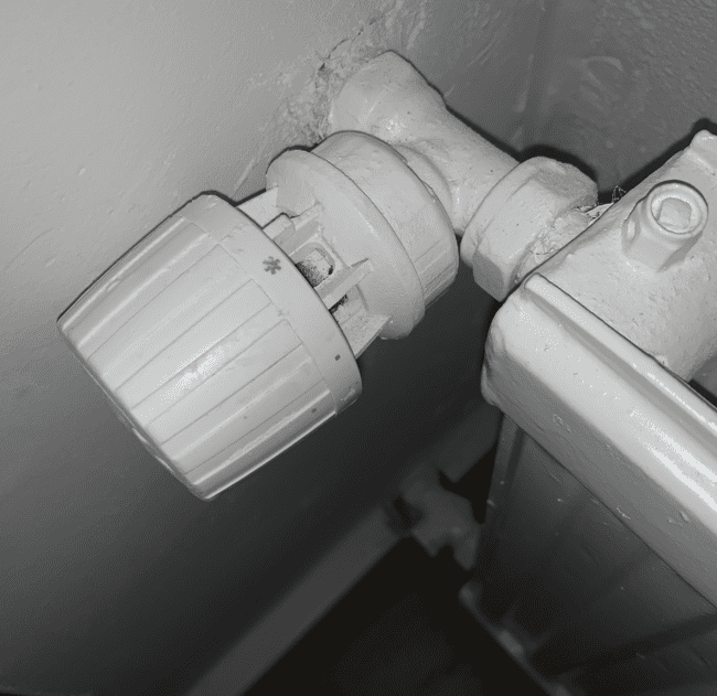 Radiatorknop plaatsen 