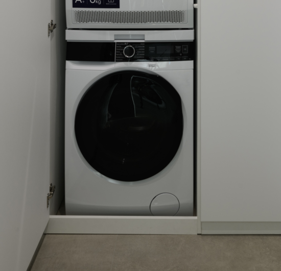Install clothes dryer
