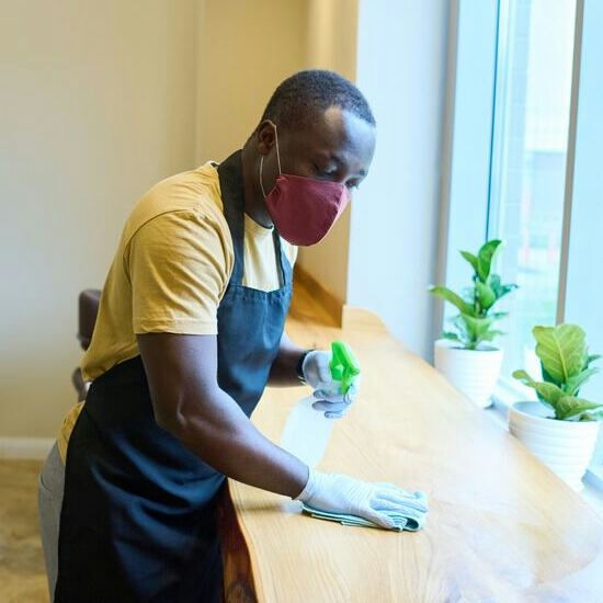 Professionele schoonmaker schatting