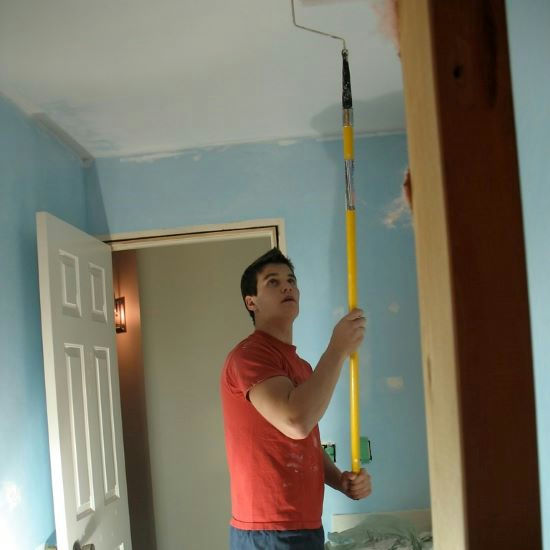 Paint ceiling