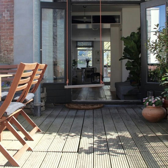 Clean terrace