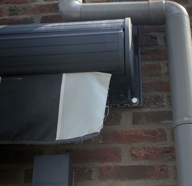 Install awning 
