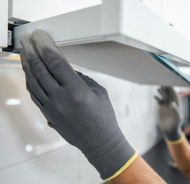 Replace range hood 