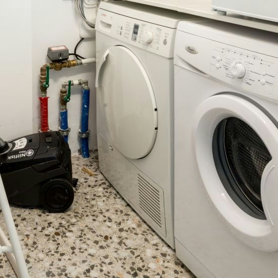 Install washing machine