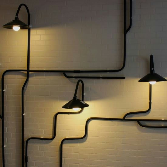 Install light cables 