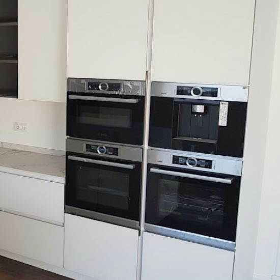 Install oven 