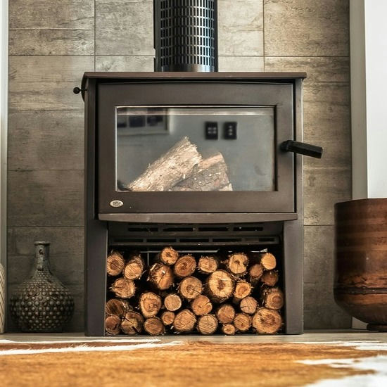 Install fireplace
