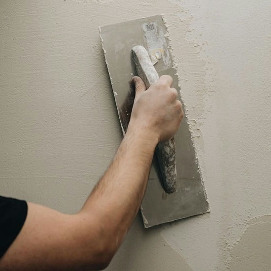 Plaster wall
