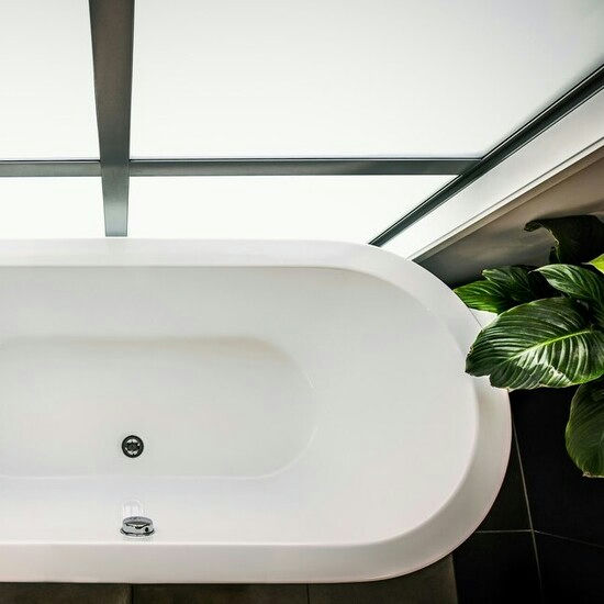 Install bathtub