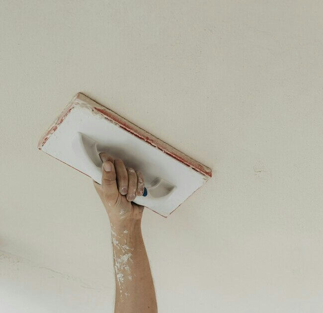 Plafond stuken 