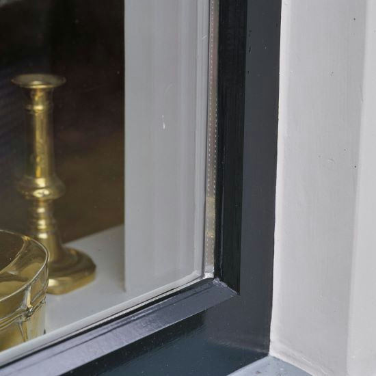 Dubbel glas plaatsen