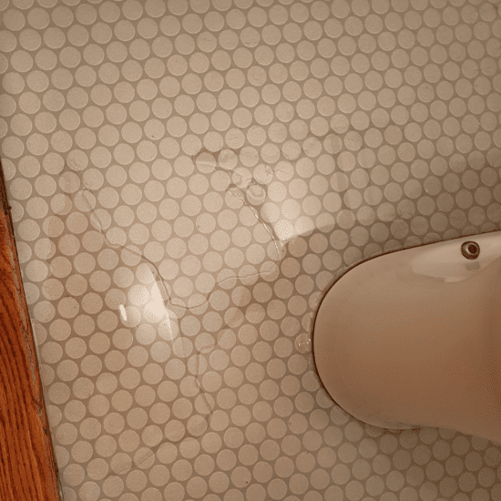 Lekkende WC