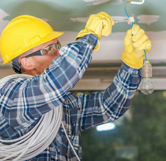 Install electrical point 