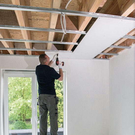 Plasterboard wall