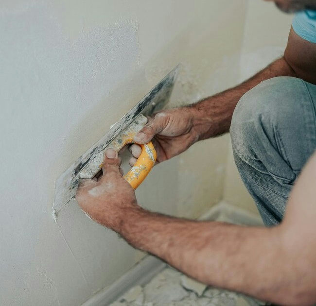 Plaster wall 