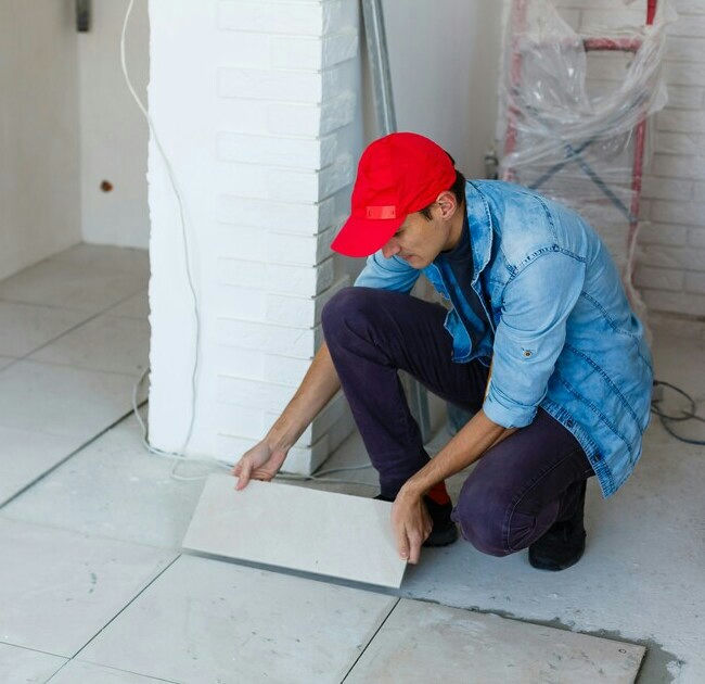 Tile floor 
