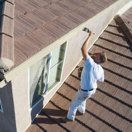 Paint fascia board