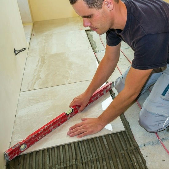 Tile floor
