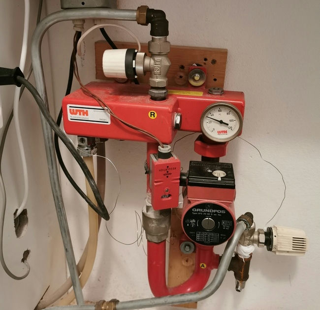 Vloerverwarming repareren 