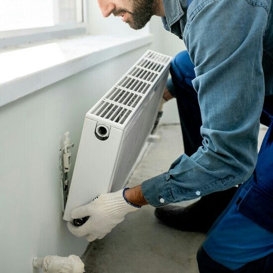 Remove radiator