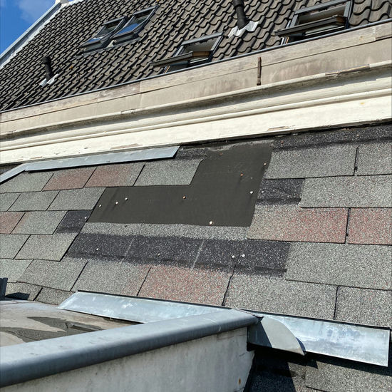 Apply roof zinc