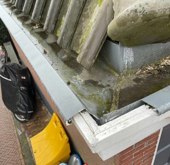 Dakgoot repareren 