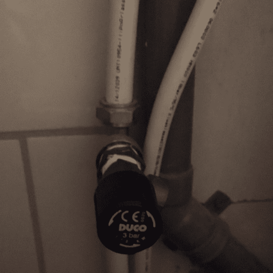 Replace overflow valve