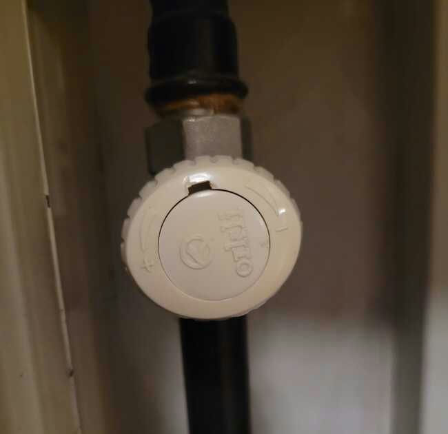 Radiatorknop vervangen 