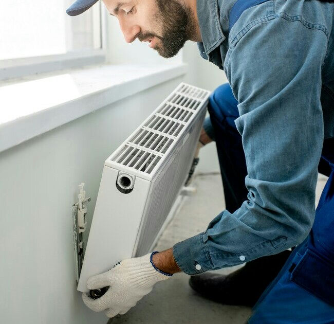Replace radiator 