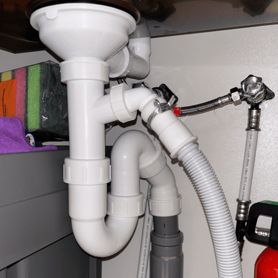 Leaking drain