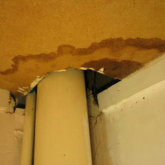 Water damage 