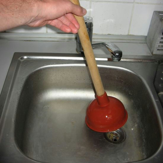 Kitchen drain clogged